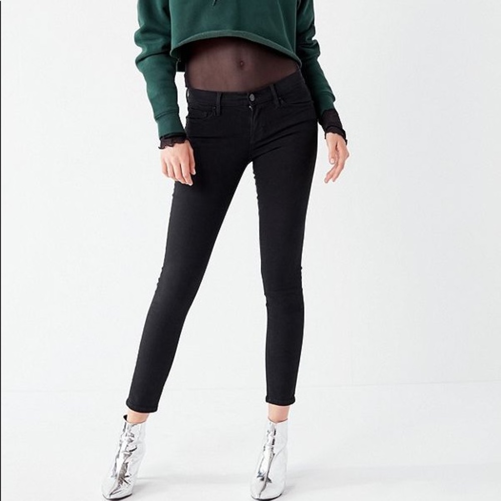 Black Twig Mid Rise BDG Jeans